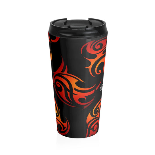 Stainless Steel Travel Mug FLAMES