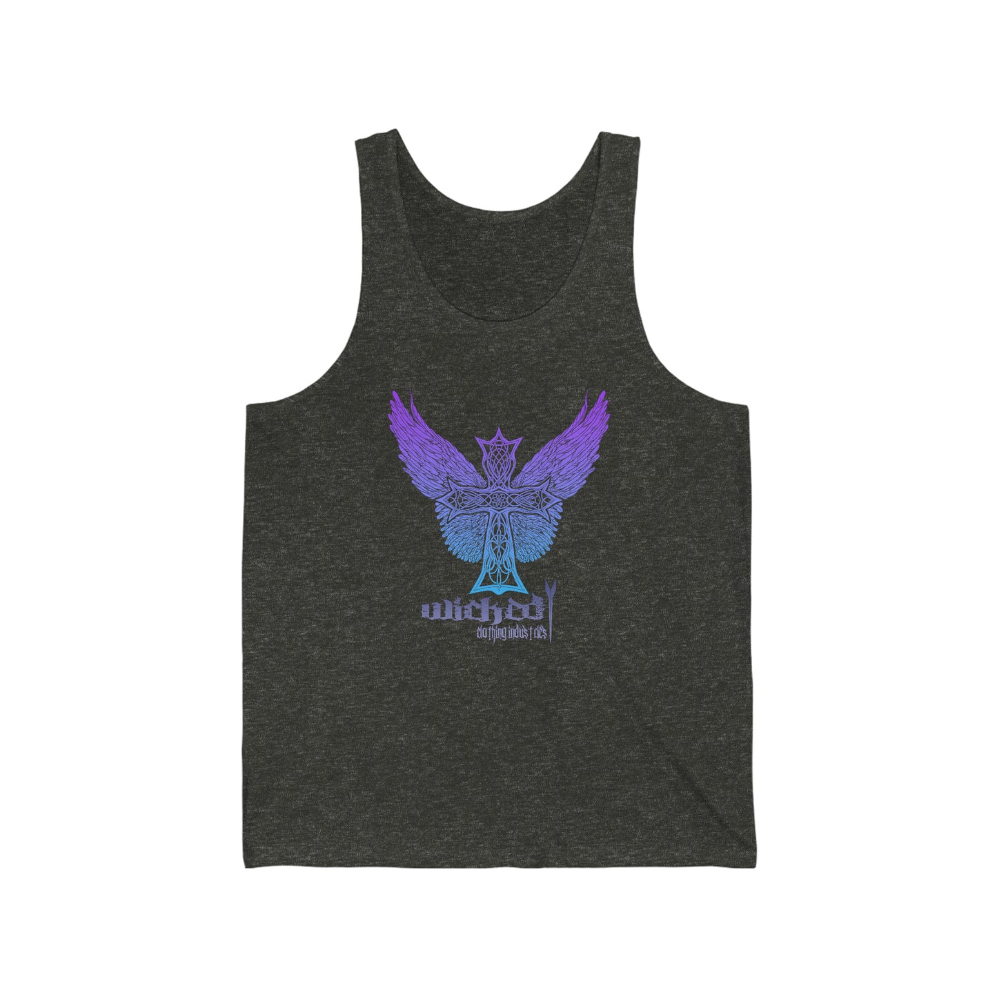 Purple Rain Celtic Cross Tank Top