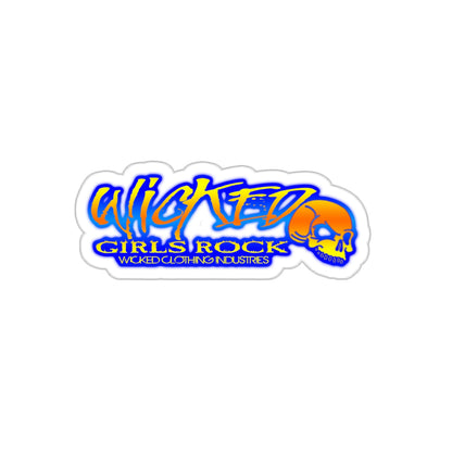 Kiss-Cut Stickers ( Sunset ) Wicked Girls Rock