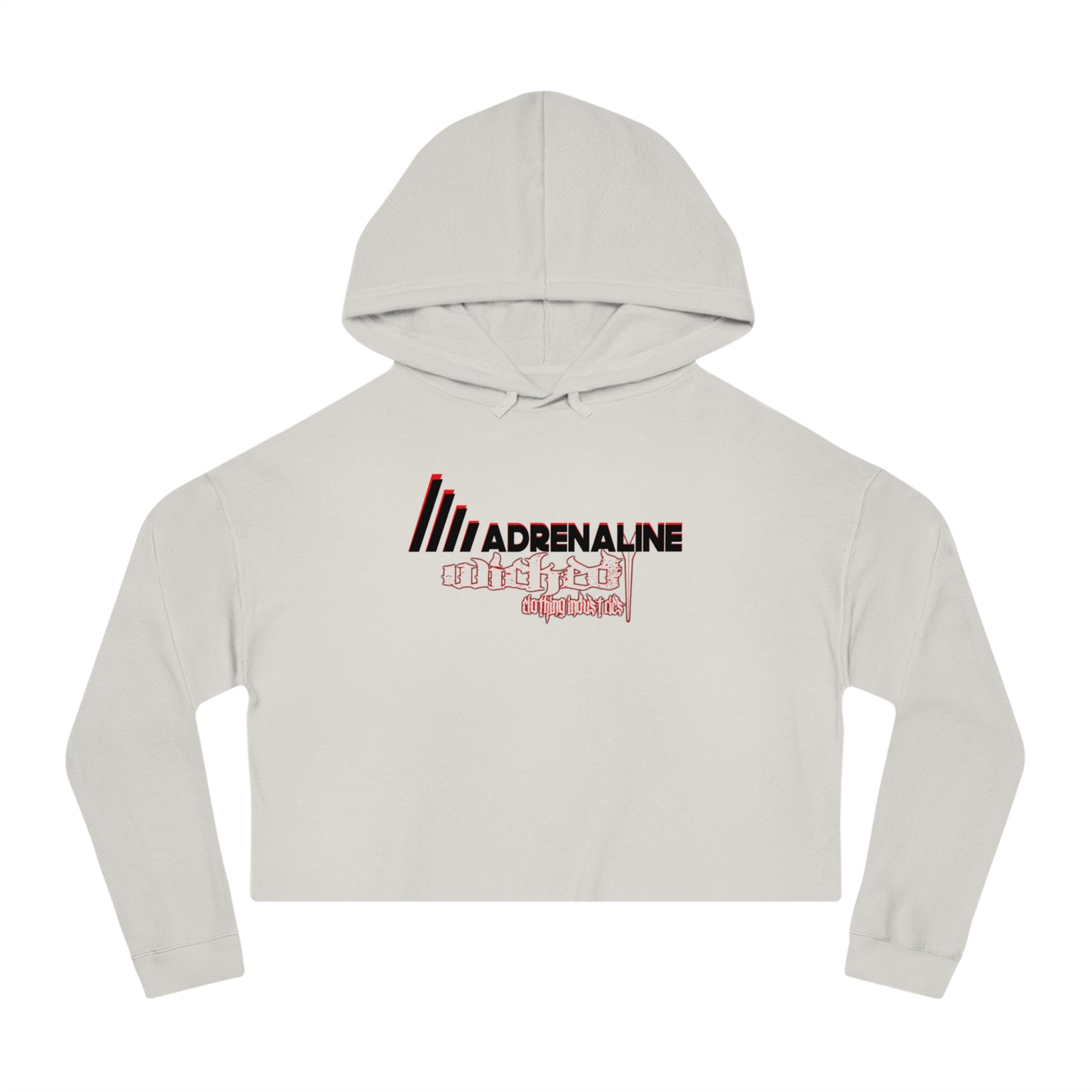 Adrenaline 2/ Cropped Hoodie
