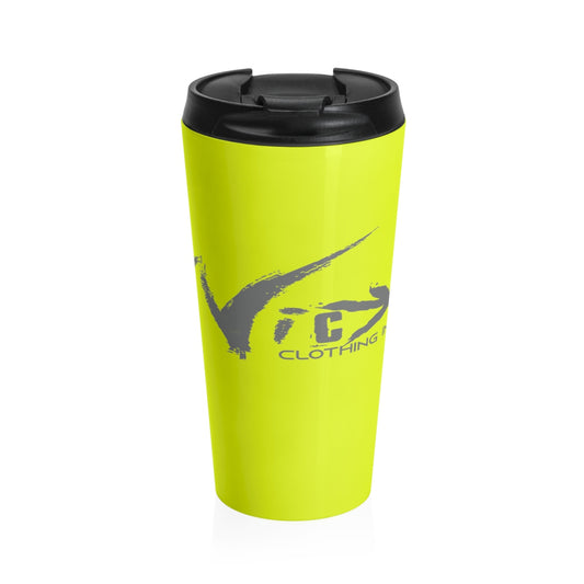 Wild Yellow /Stainless Steel Travel Mug