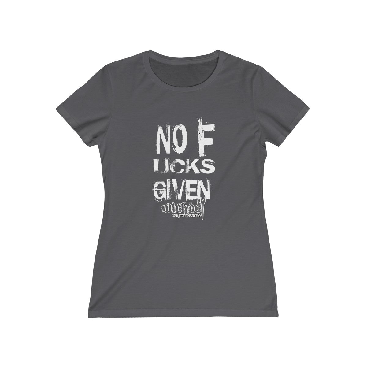 No Fucks Given/ White/Tee Shirt