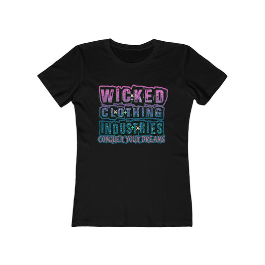 Women's /Conquer You Dreams / Water Color fade/Women's Tee