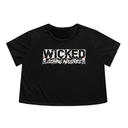 Wicked Punk Rock 2 / Flowy Cropped Tee