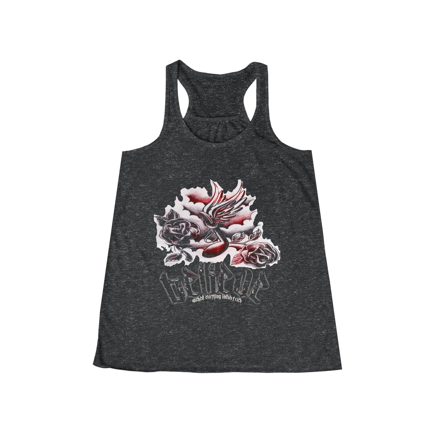 Believe E.L. Flowy Racerback Tank Top