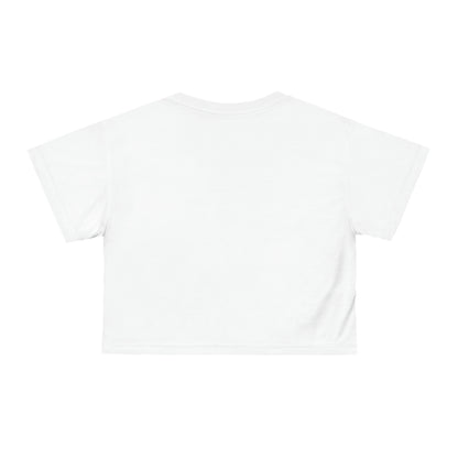 Porch Swing Angel 2  Pink E.L.  Crop Tee Shirt