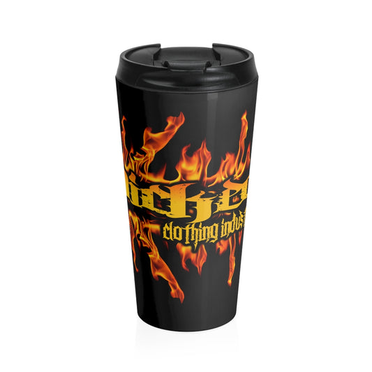 Wicked Flamed /Stainless Steel Travel Mug