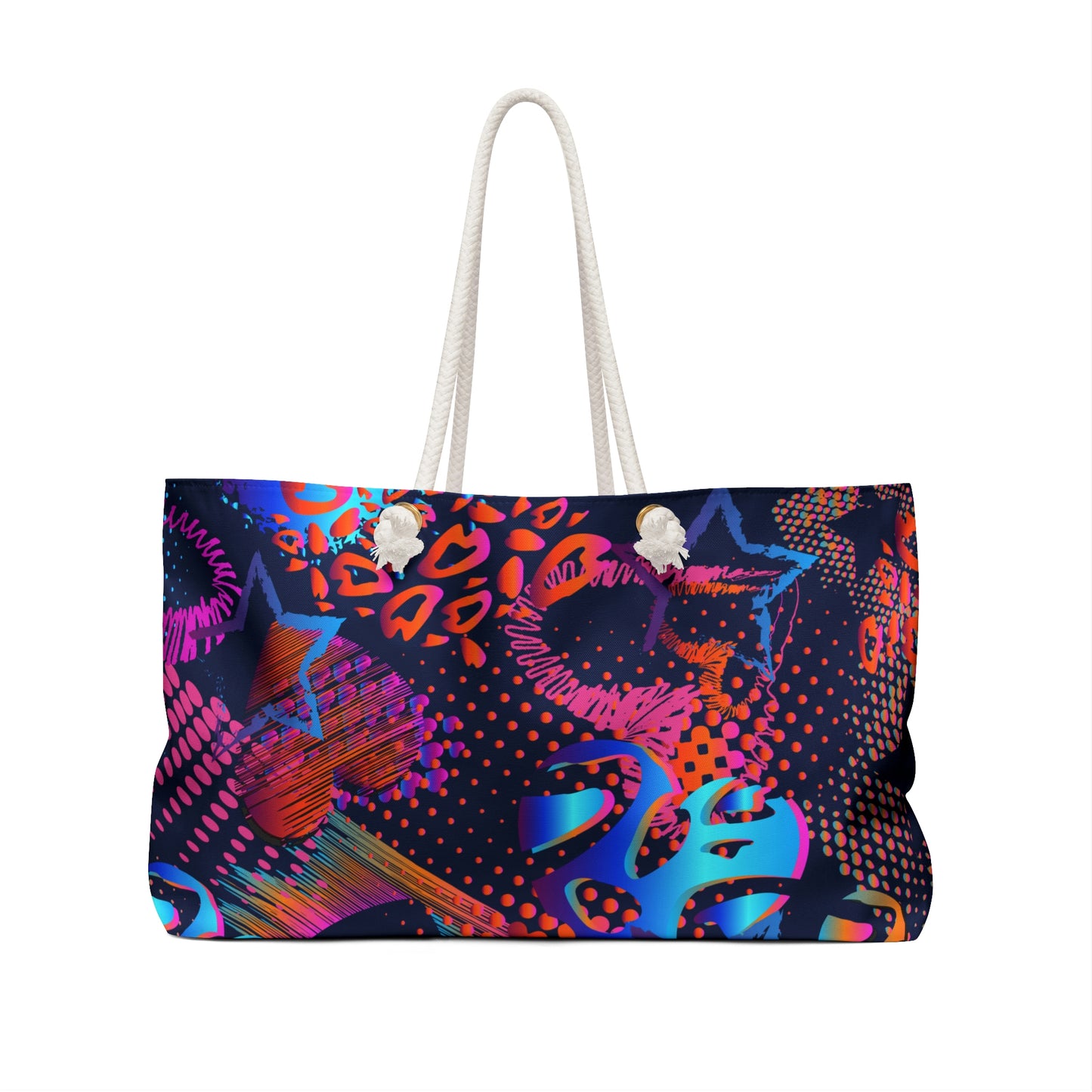 Crazy Hearts Weekender Bag