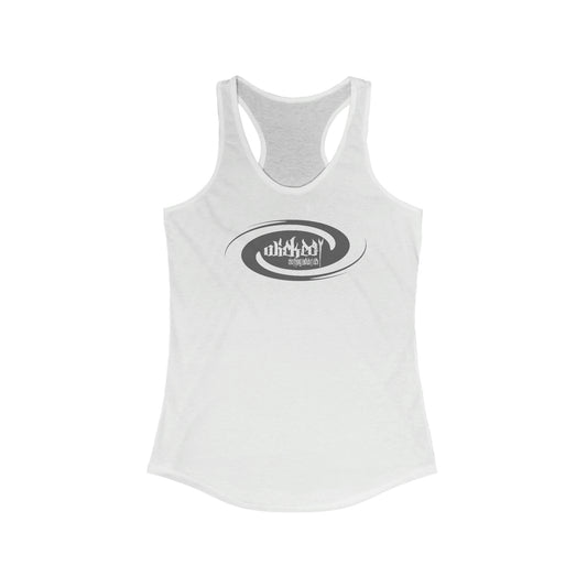Wicked Storm Dark Gray/ Racerback Tank Top