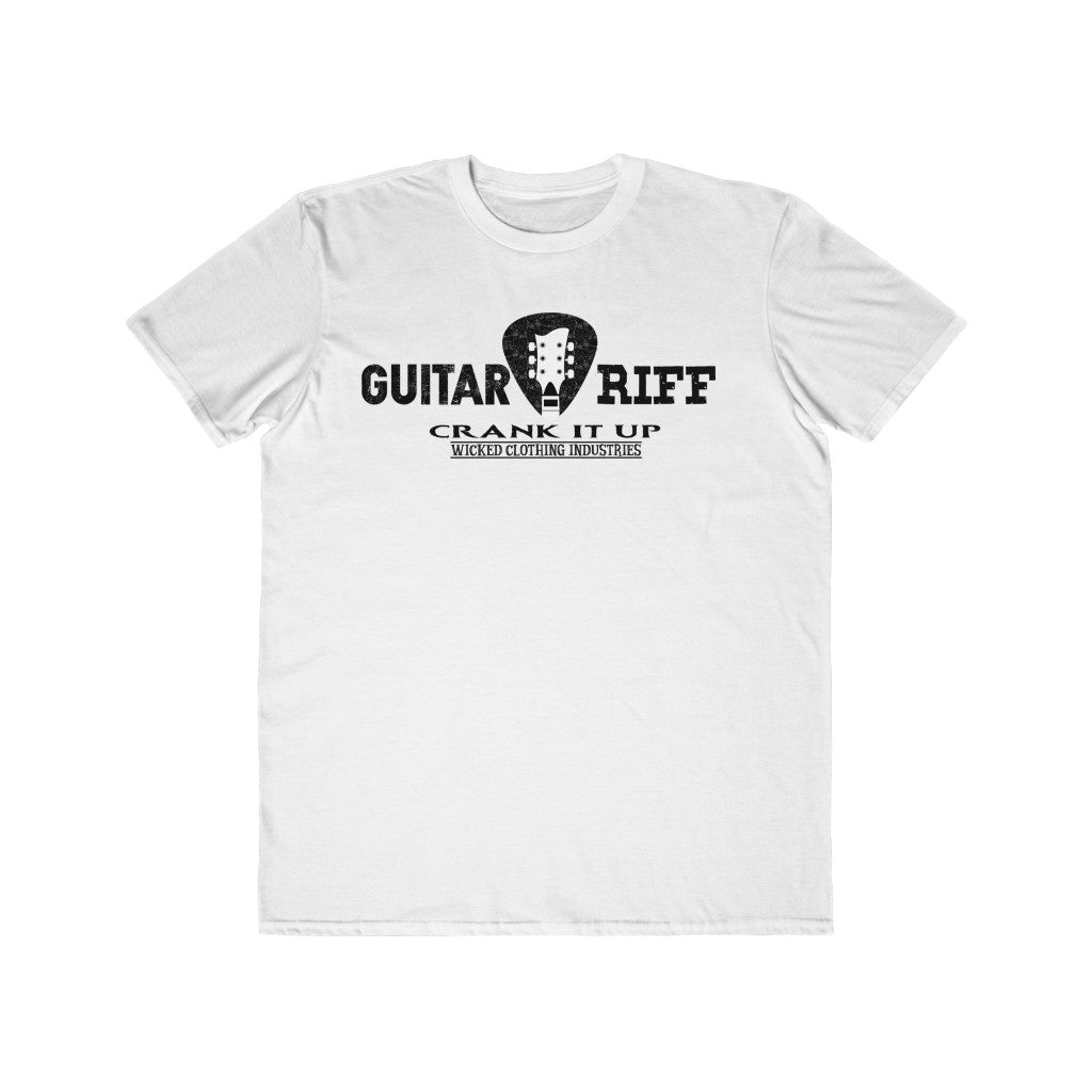Guitar Riff/ Crank It Up/ Men's Lightweight  Tee