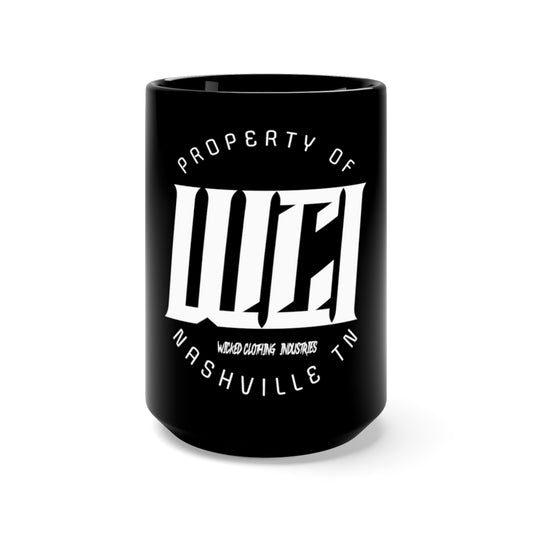 Property Of WCI/Black Mug 15oz