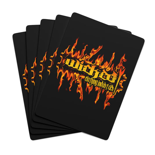 Wicked Fire Poker Cards