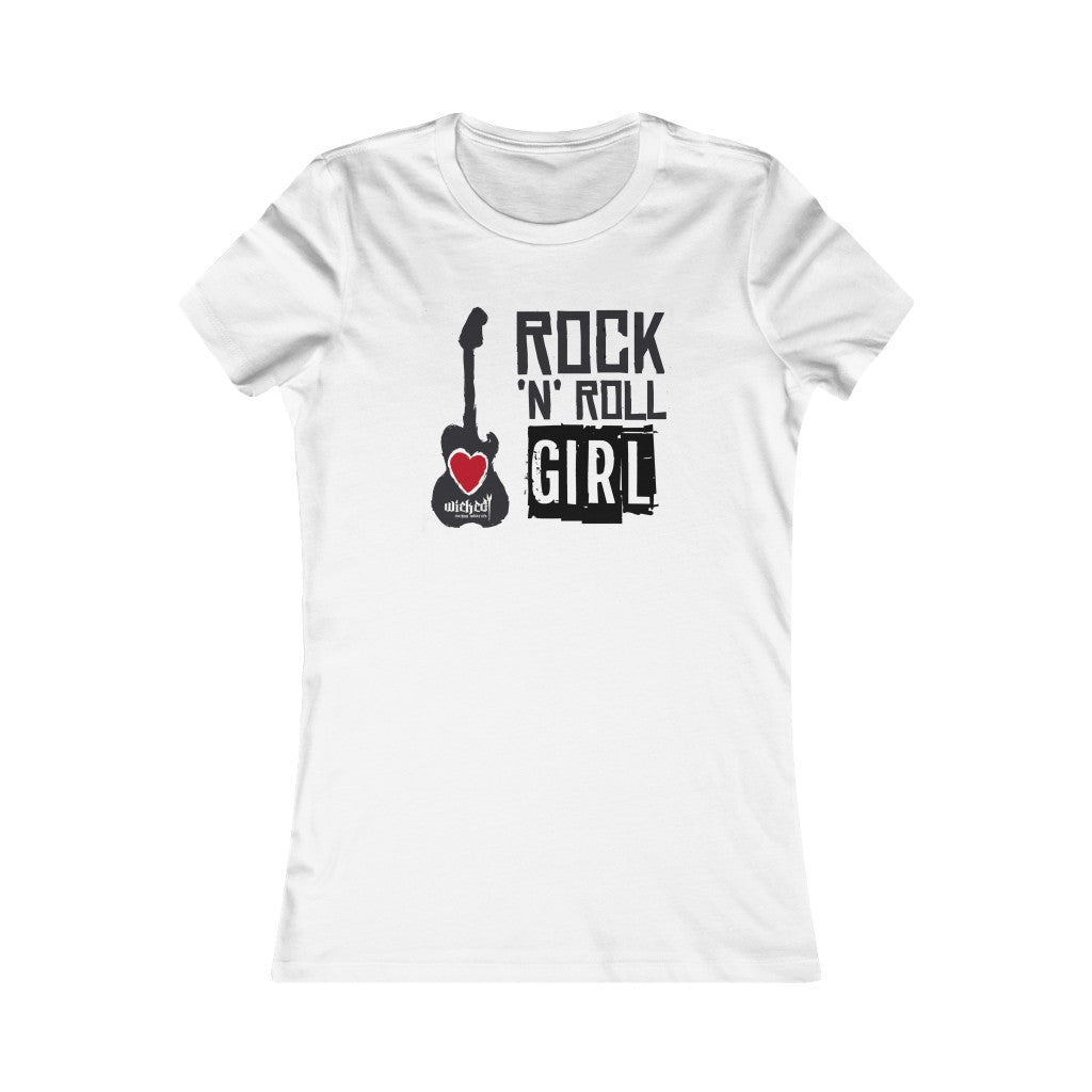 ROCK N ROLL GIRL/ Tee Shirt