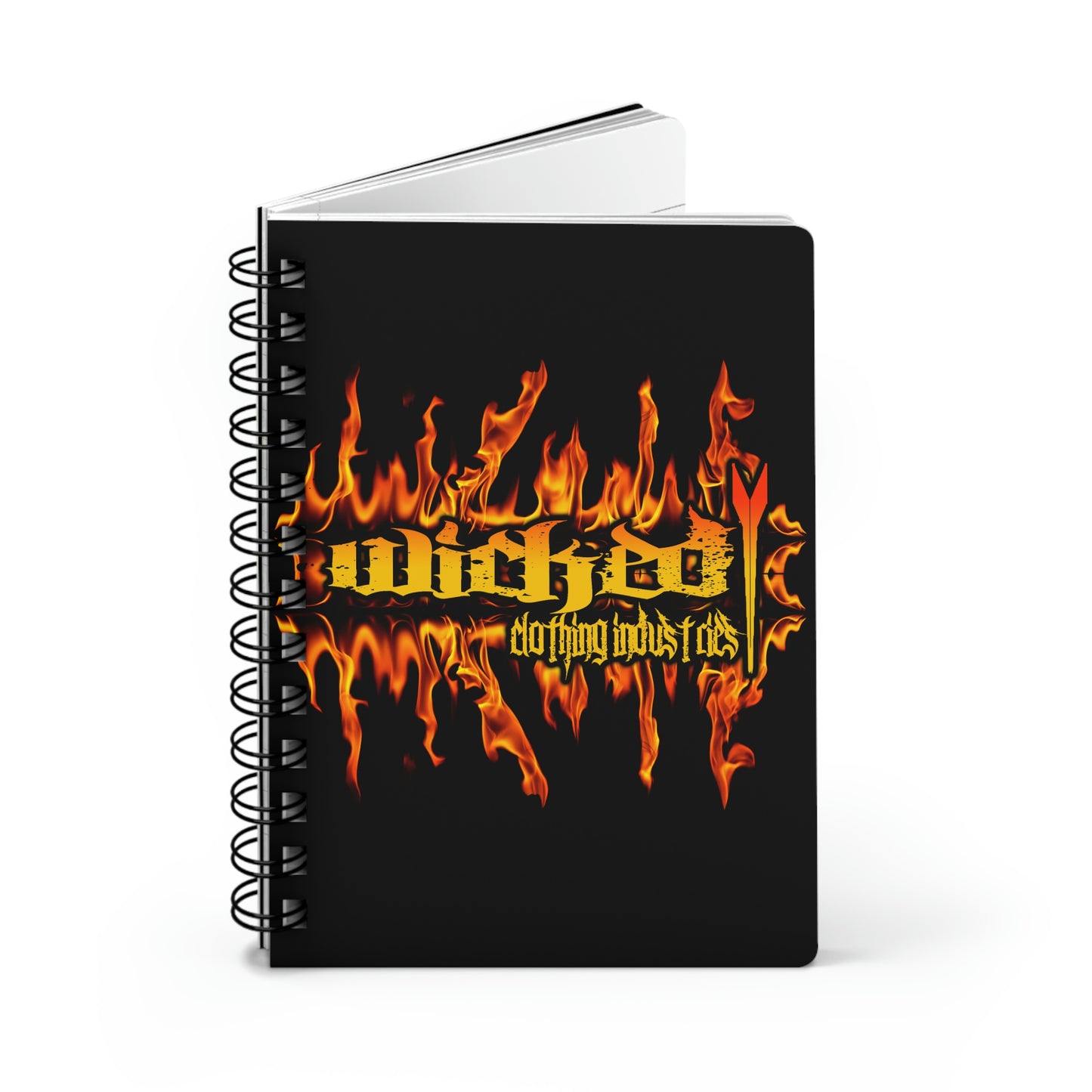 Wicked Flames /Spiral Bound Journal