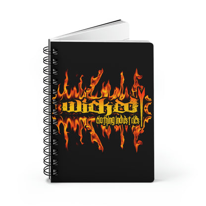 Wicked Flames /Spiral Bound Journal