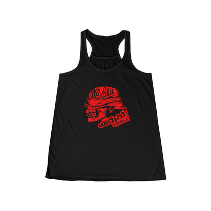 See No Evil Flowy Racerback Tank Top