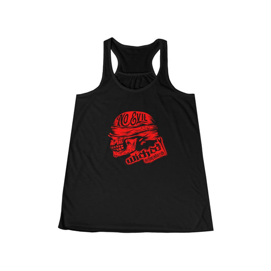 See No Evil Flowy Racerback Tank Top
