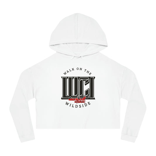 Walk On The WildSide Cropped Hooded Sweatshirt