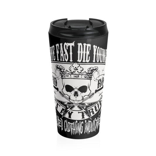 Hard Rock / Stay True /Stainless Steel Travel Mug