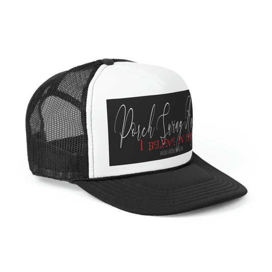 Porch Swing Angel E.L. Trucker Hat