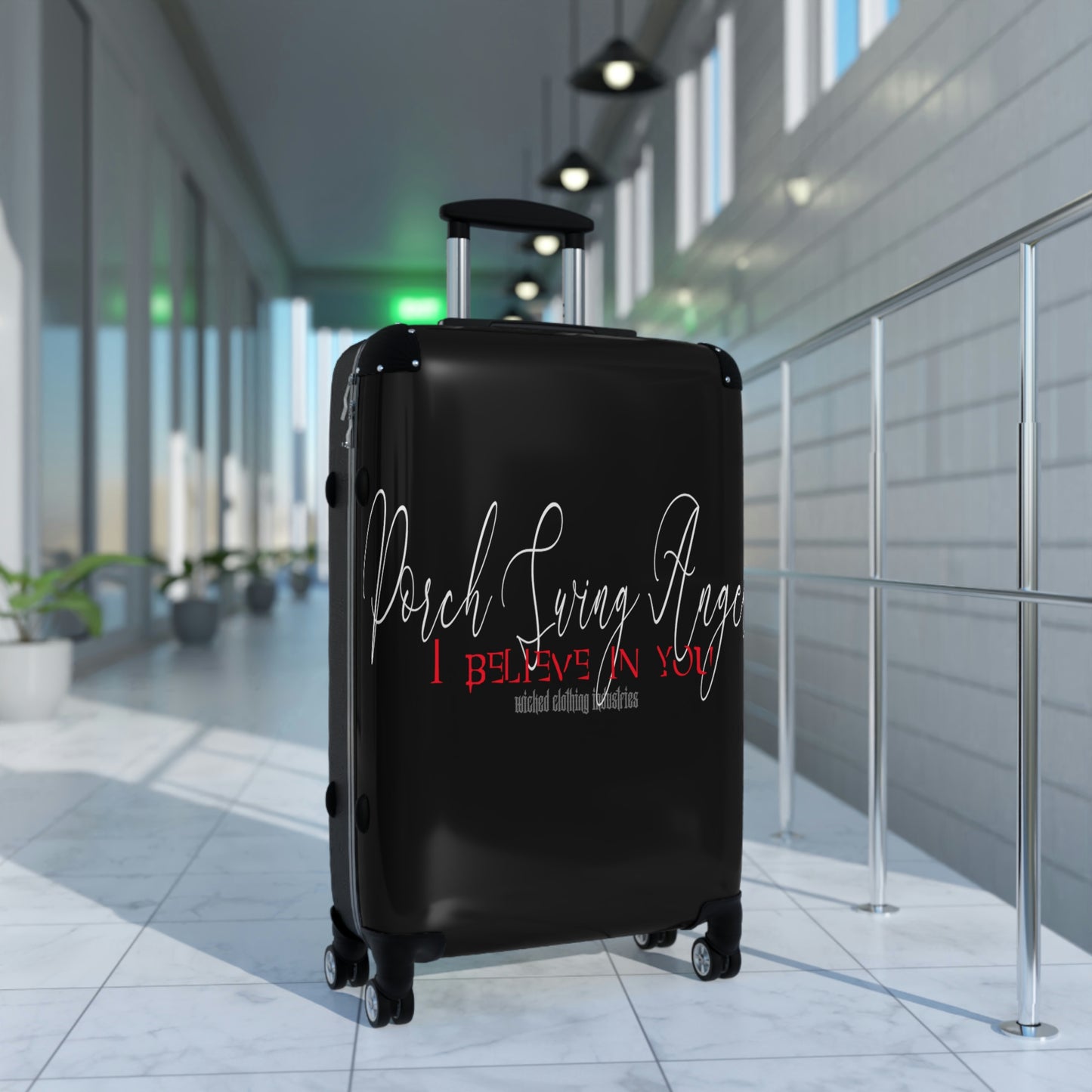 Porch Swing Angel 1 Suitcase