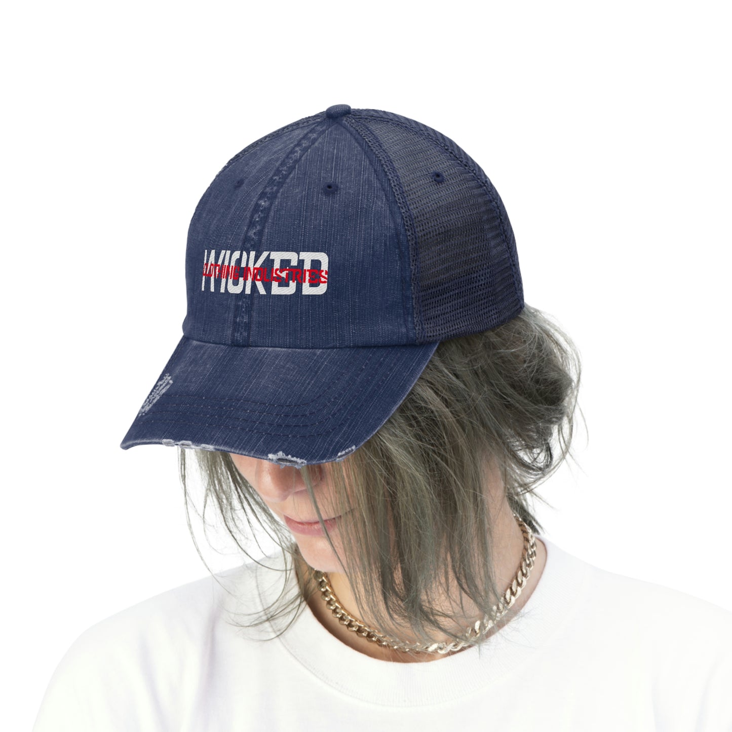 Wicked Block  Trucker Hat