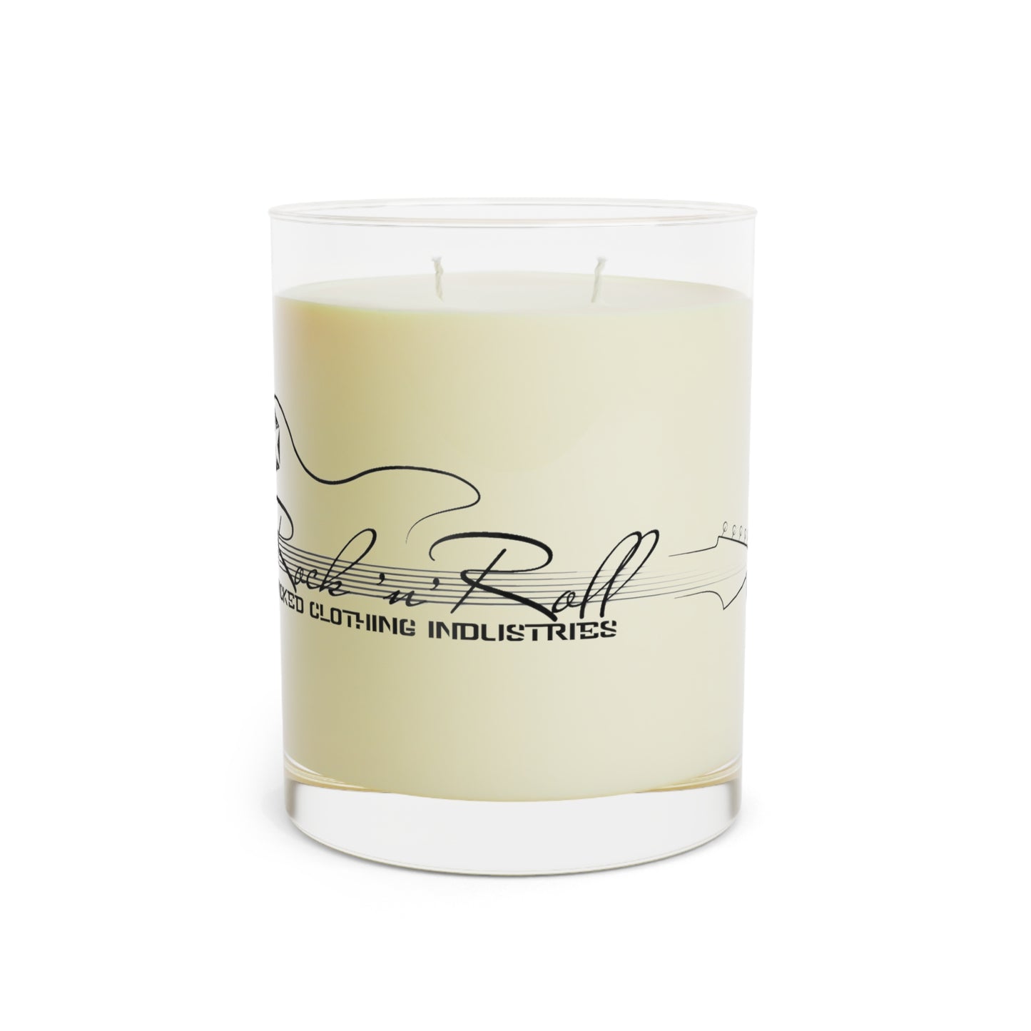 Rock N Roll on Glass /Scented Candle