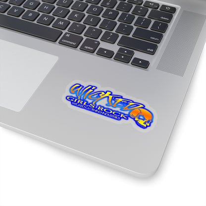 Kiss-Cut Stickers ( Sunset ) Wicked Girls Rock