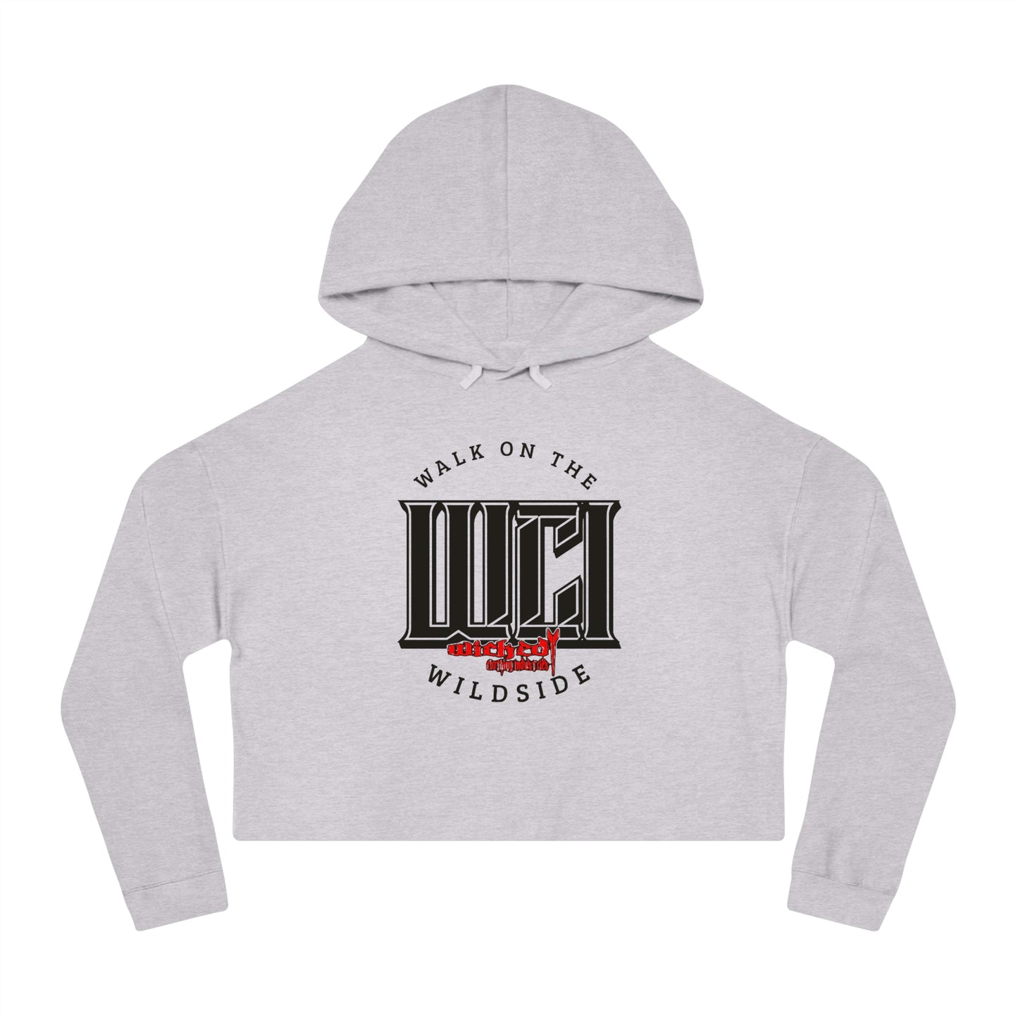 Walk On The WildSide  Cropped Hooded Sweatshirt