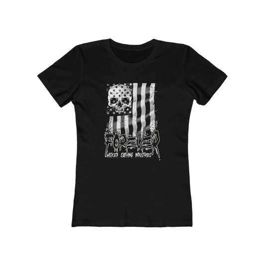 Forever Skull/ Flag T-Shirt