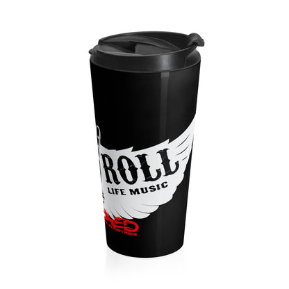 Rock & Roll/Stainless Steel Travel Mug