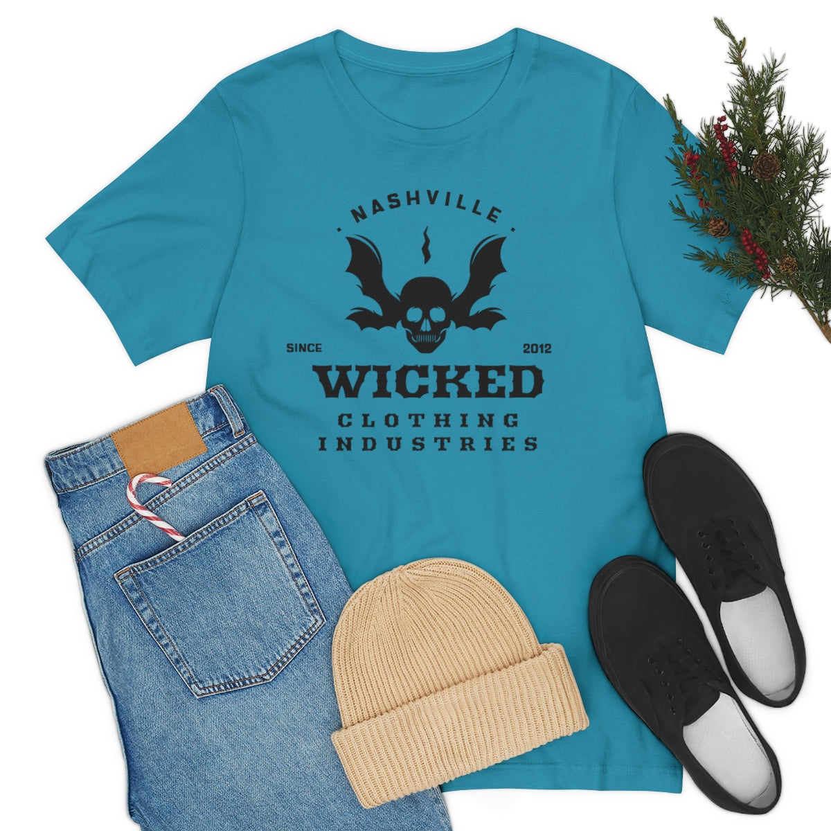 Wicked Bat Nashville Tee Shirt