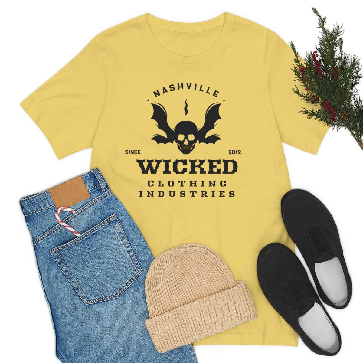 Wicked Bat Nashville Tee Shirt