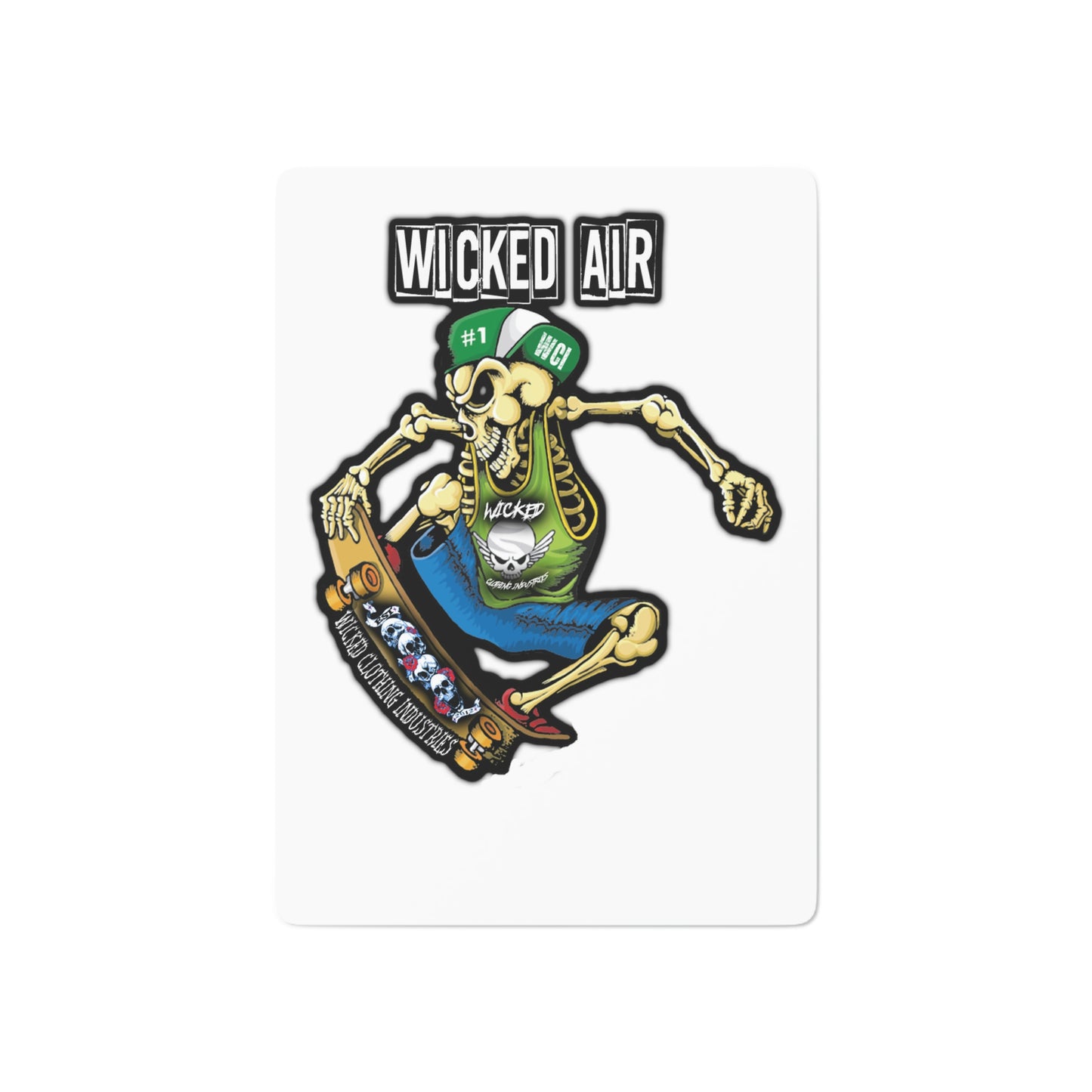Wicked Air Poker Cards