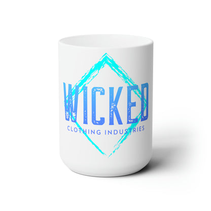 Faded Out Ocean Vintage Black WCI / White  Mug