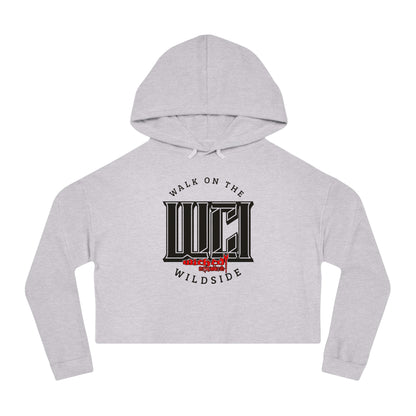 Walk On The Wildside/ Cropped Hooded Sweatshirt