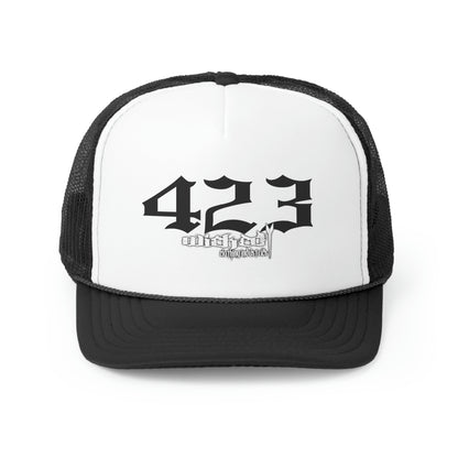 423 Black/ Trucker Caps