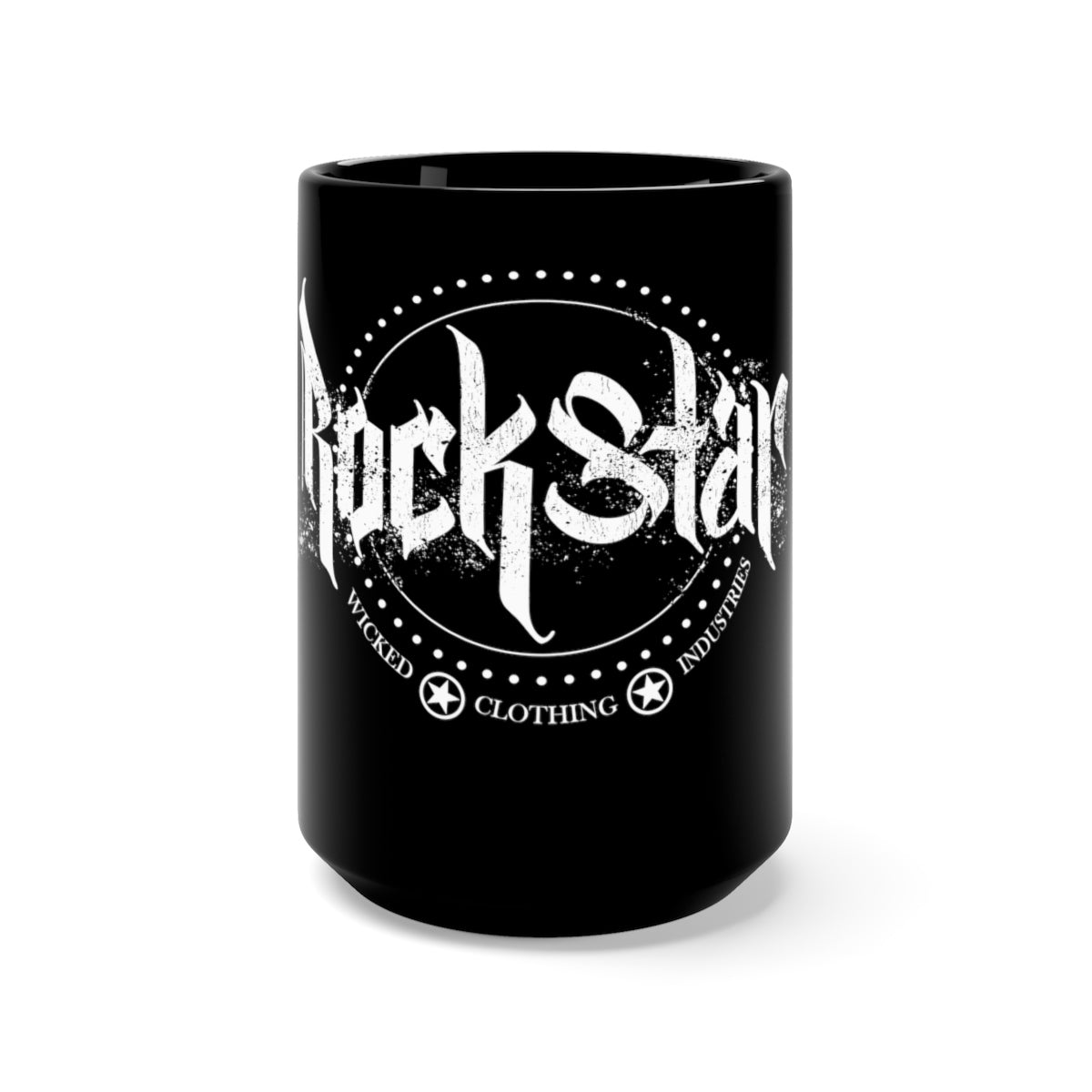 Rockstar/Black Mug 15oz