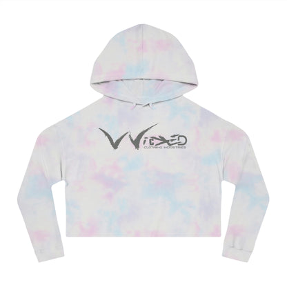 Chaos Cropped Hoodie