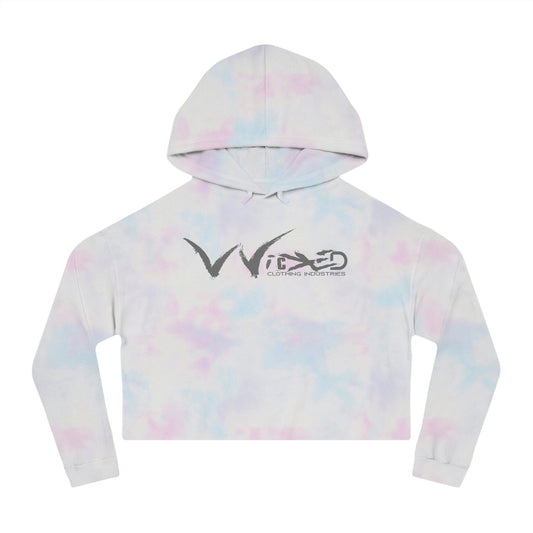 Chaos Cropped Hoodie