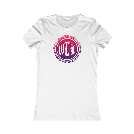 WCI/ Careful What You Wish For / Red/Purple/Women's  Tee
