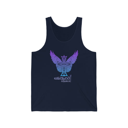 Purple Rain Celtic Cross Tank Top