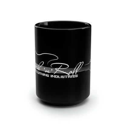 Rock N Roll /Black Mug, 15oz