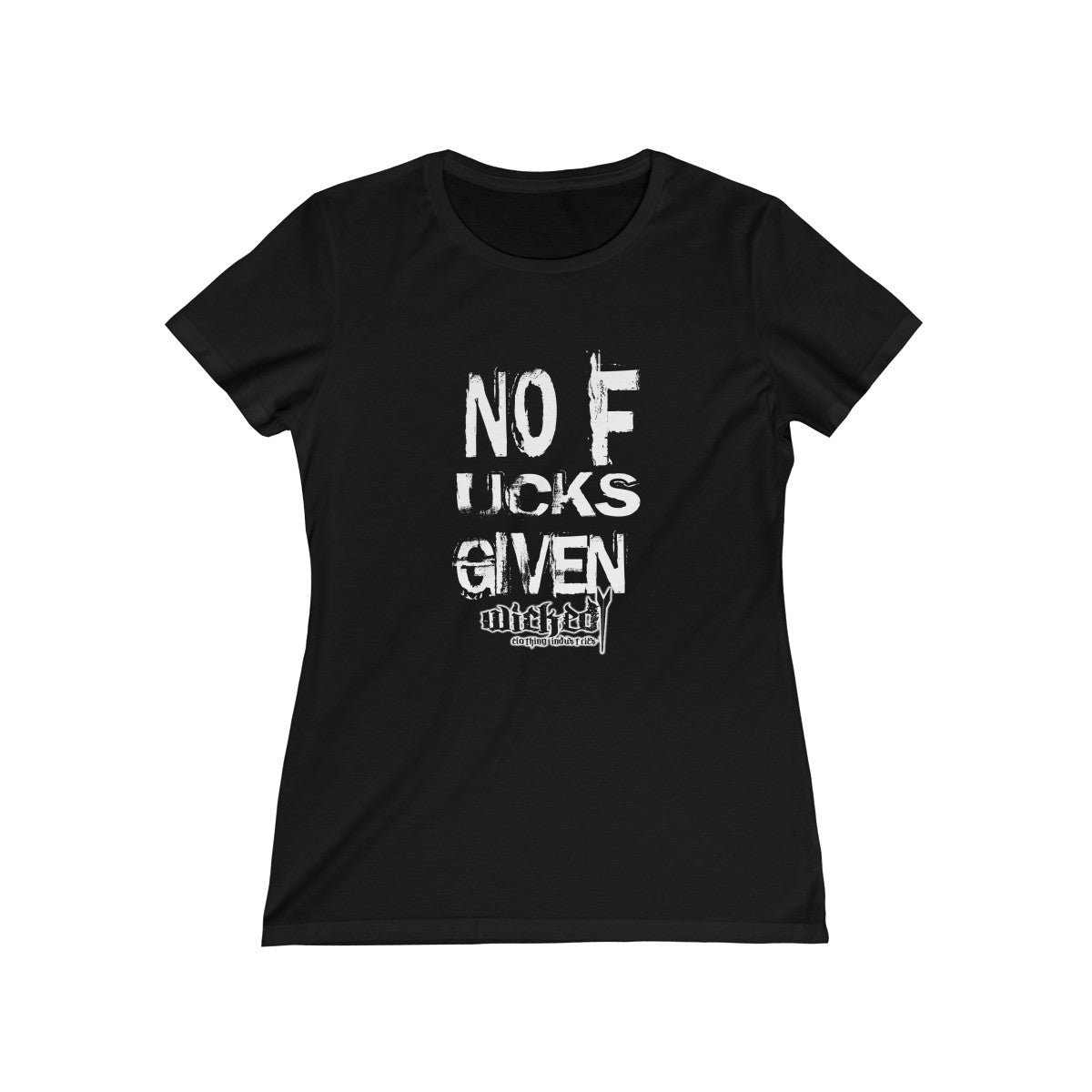 No Fucks Given/ White/Tee Shirt