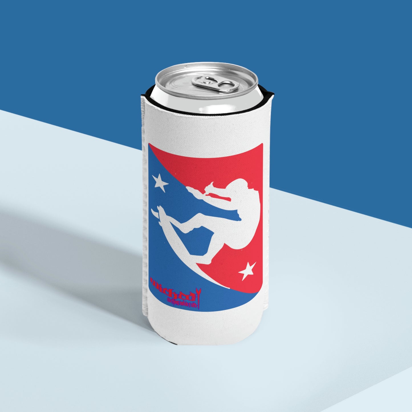 Skateboard America Slim Can Cooler