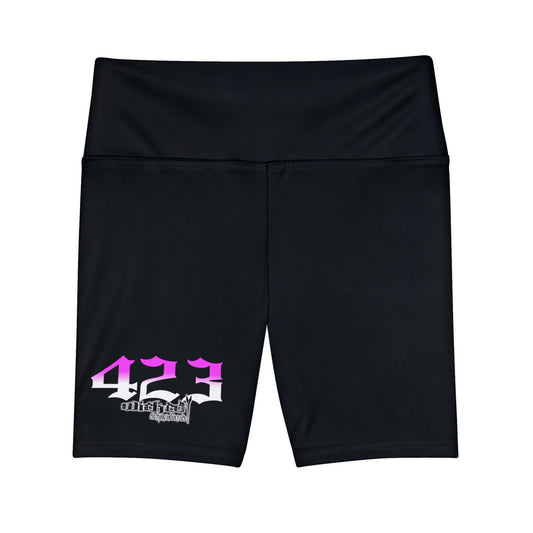 423 Hot Pink /Workout Shorts
