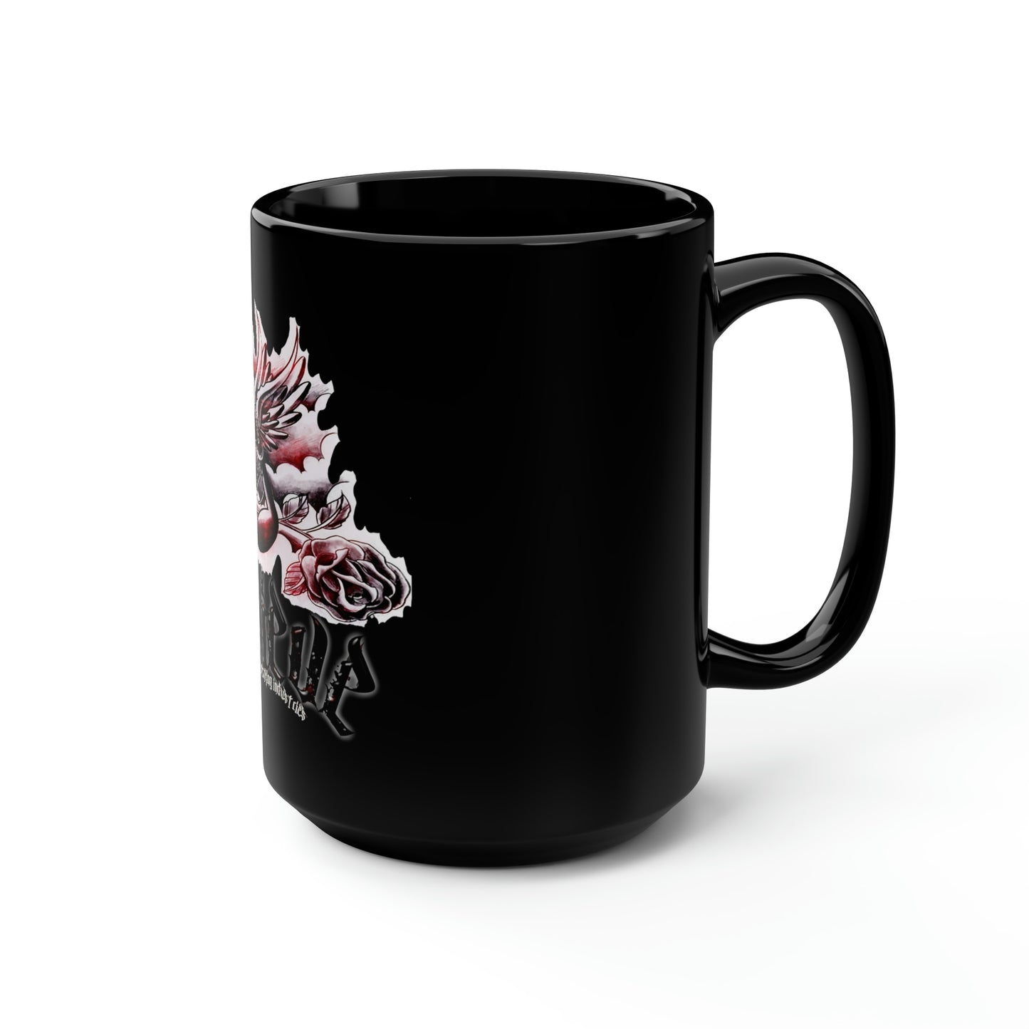 Believe E.L. Black Mug, 15oz
