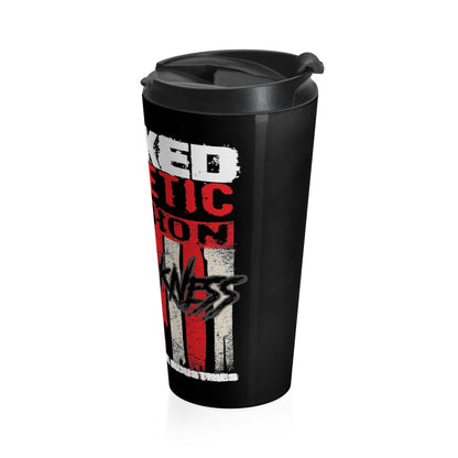No Weakness/ Stainless Steel Travel Mug