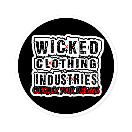 Conquer Your Dreams Stickers, Indoor\Outdoor