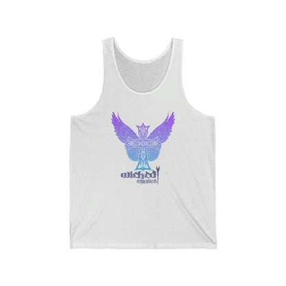 Purple Rain Celtic Cross Tank Top
